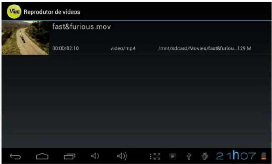 INGO Tablet 7 - Reprodução de video - 1