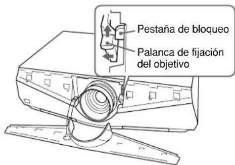 SONY VPLFE40 - Sustitución del objetivo - 5
