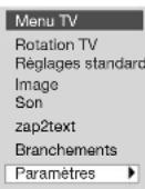 LOEWE Speros 32 HD - Menu TV - 2