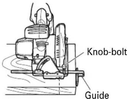 HITACHI C 18DL - Regulating the guide (Fig. 10) - 1