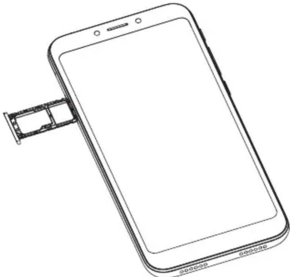 TESLA Smartphone 3.4 - A SIM kártya beüzemelése vagy a memóriakártyát - 1
