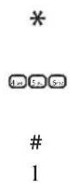 TOPCOM Butler E451 - Régler le code VIP - 1