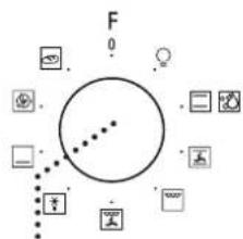 HOTPOINT FA4 834 H IX HA - PANNEAU DE COMMANDES - 1