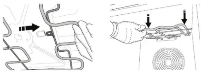 HOTPOINT FA4 834 H IX HA - ABAISSELR'ELÉMENT CHAUFFANT SUPÉRIEUR - 1