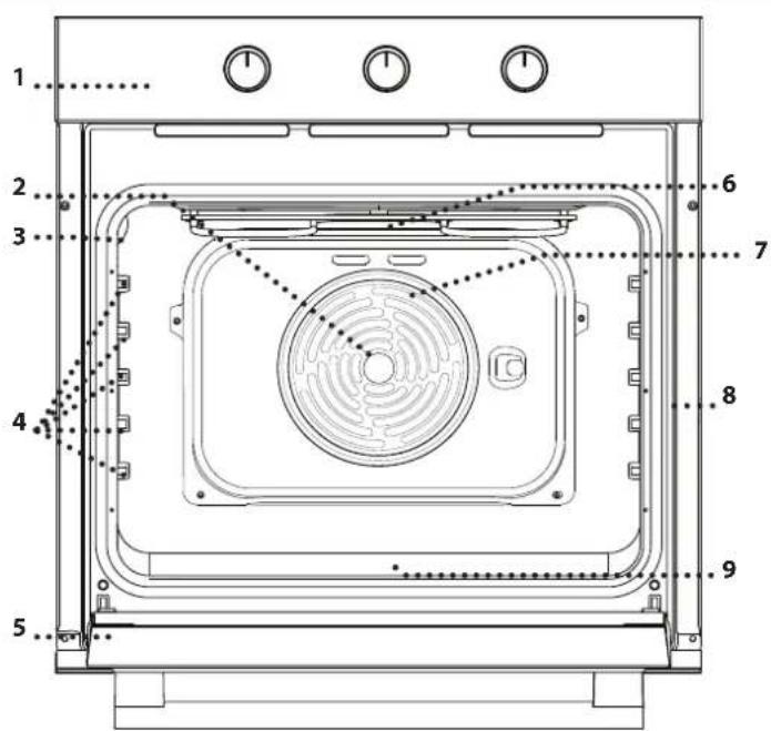 HOTPOINT FA4 834 H IX HA - DESCRIPTION DU PRODUIT - 1