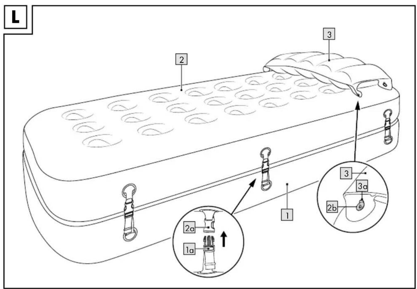 Meradiso IAN 275725 - COMFORT DUBBEL LUCHTED - 12