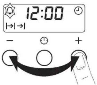 FAURE FOB25601WK - Réglage des fonctions de l'horloge - 1