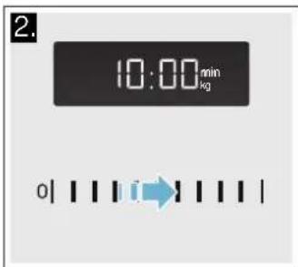 SIEMENS BE555LMS0W - Setting the grill - 2
