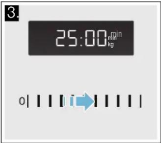 SIEMENS BE555LMS0W - Example: 360 W, 25 minutes - 2