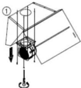Fulgor Milano FLH 800 TC BK - INSTRUCTIONS POUR L'UTILISATION, L'ENTRETIEN ET L'INSTALLATION DE LA HOTTE. - 24