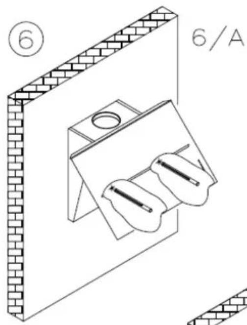 Fulgor Milano FLH 800 TC BK - INSTRUCTIONS POUR L'UTILISATION, L'ENTRETIEN ET L'INSTALLATION DE LA HOTTE. - 11