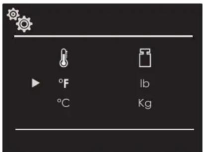 Fulgor Milano FCMO 4507 TM ME - Temperature &amp; Weight - 1