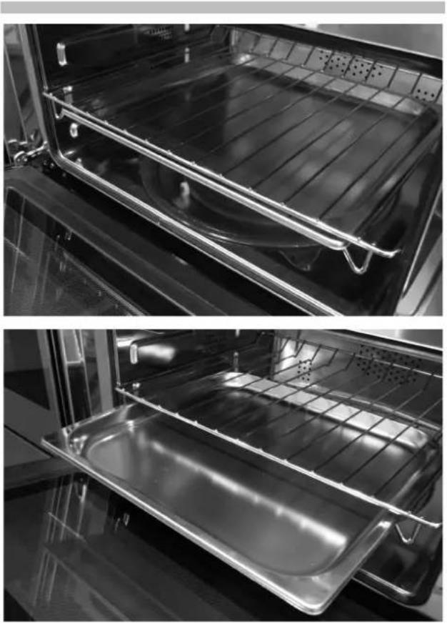 Fulgor Milano FCMO 4507 TM ME - Montaje y desmontaje de la parrilla plana - 1