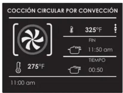Fulgor Milano FCMO 4507 TM ME - Tiempo de coccción - 1