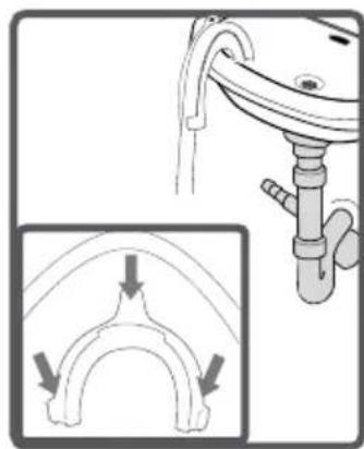 TEKA TXK2 1262 CI - CHAPITRE -3: INSTALLATION DE VOTRE LAVE-LINGE (BRANCHEMENT DU TUYAU DE VIDANGE) - 2