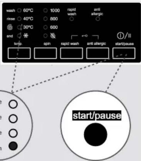 TEKA TXK2 1262 CI - Touché Départ/Pause - 1