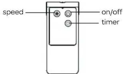 INVENTUM VST412BA - using the fan - 1