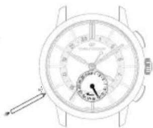 Girard-Perregaux 1966 495551113111A - Zeigerdatum - 2