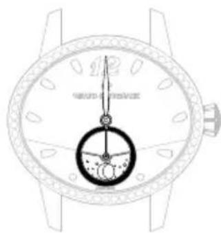 Girard-Perregaux 1966 495551113111A - Datario a lancetta - 3