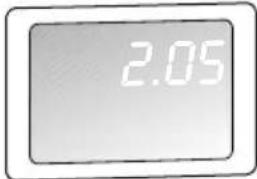 ELECTROLUX EWF16460 - Duur van het gekozen programme - 1
