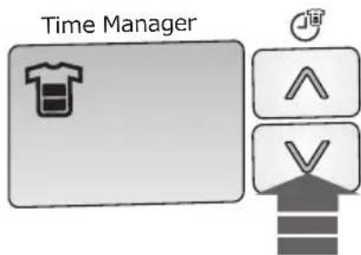 ELECTROLUX EWF16460 - Sélectionnez l'option "Time Manager" - 1