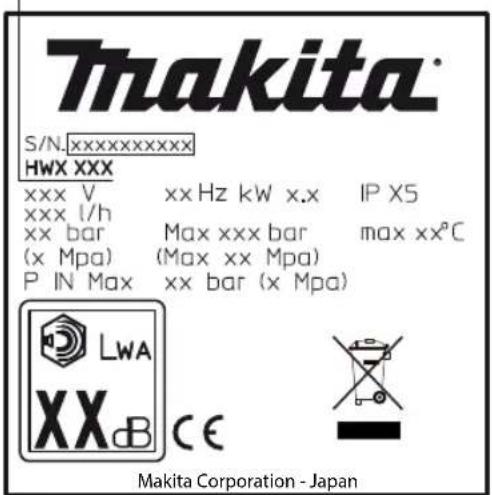 MAKITA HW101 - Ελληνικά - 2