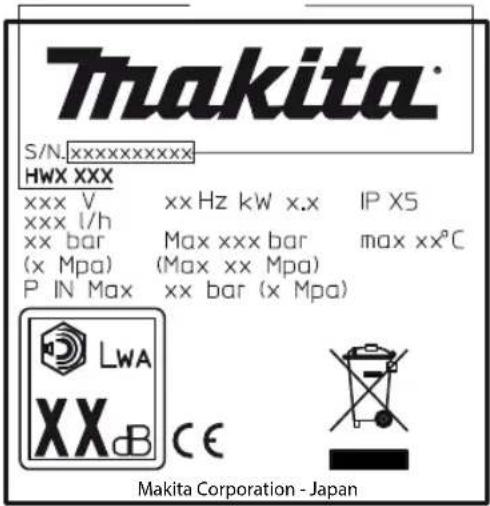 MAKITA HW101 - English - 2
