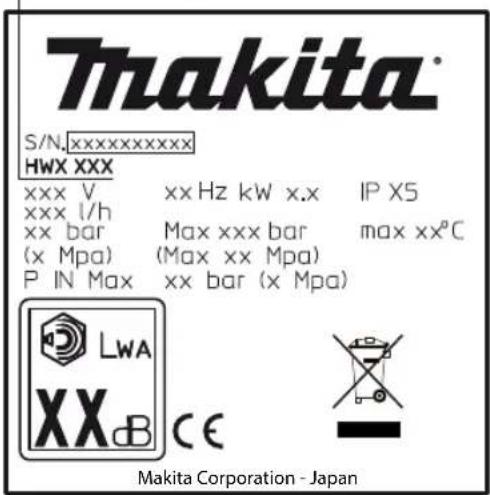MAKITA HW101 - Български - 2