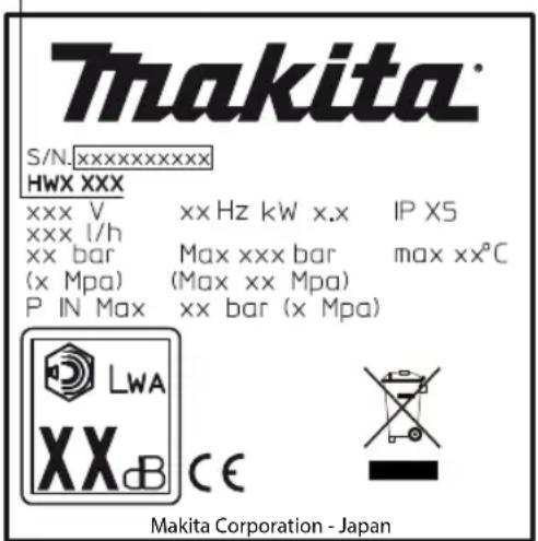 MAKITA HW101 - LAGERUNG UND TRANSPORT (ABB. 5)/SEITE 6 - 3