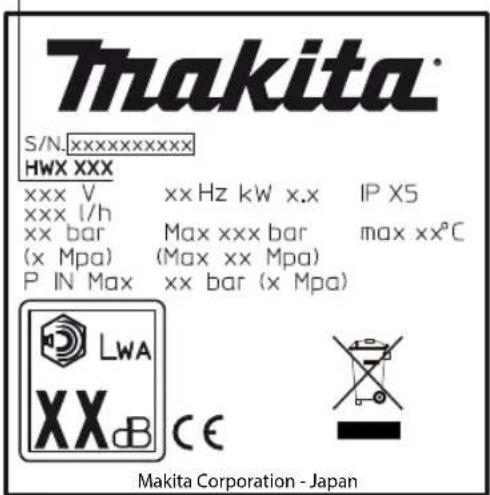 MAKITA HW101 - TRANSPORT I PRZECHOWYWANIE (RYS. 5)/STRONA 6 - 2