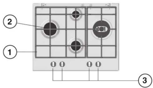 HOTPOINT-ARISTON PKL 642 IXHA - Geräteansicht - 1