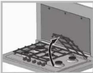 HOTPOINT-ARISTON PKL 642 IXHA - Pulizia dei componenti del piano - 1