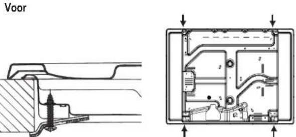HOTPOINT-ARISTON PKL 642 IXHA - Schema voor de bevestiging van de haken - 4