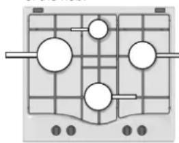 HOTPOINT-ARISTON PKL 642 IXHA - Practical advice on using the burners - 1