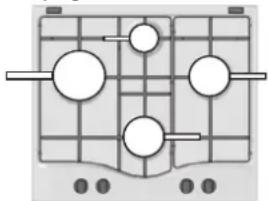 HOTPOINT-ARISTON PKL 642 IXHA - Consigli pratici per l'uso dei bruciatori - 1