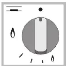 HOTPOINT-ARISTON PKL 642 IXHA - Discrete afregeling van de vlam - 1