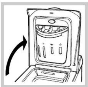 HOTPOINT-ARISTON ARTL 82 (EU) - Jak otwiera i zamykac kosz - 1