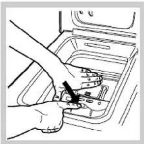 HOTPOINT-ARISTON ARTL 82 (EU) - Come apriere e chiudere il cestello - 2