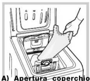 HOTPOINT-ARISTON ARTL 82 (EU) - Come apriere e chiudere il cestello - 3