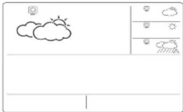 HAMA WFC970 - ZWISCHEN WETTERANGABEN FÜR TAG UND NACH WECHSELN - 1