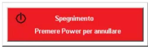 Planar PD4010 - ACCENDERE/SPEGNERE IL PROIETTORE - 4