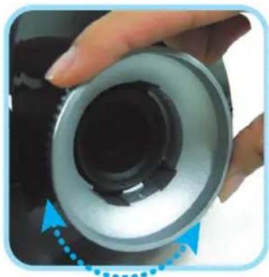 Planar PD4010 - JUSTERING AV FOKUS OCH ZOOM - 3