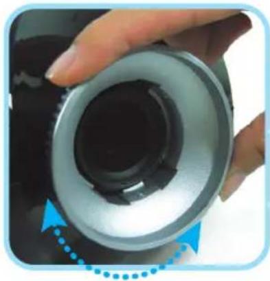 Planar PD4010 - 调整聚焦和缩放 - 3