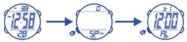 Calypso K5527 - HOW TO DISPLAY CALENDAR - 1