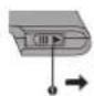 PHILIPS PET1000 - Retrait du boitantier de piles - 5