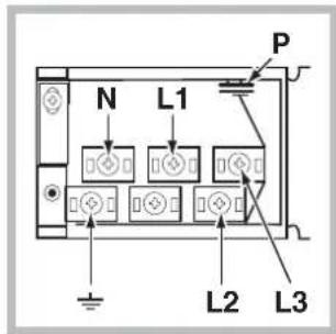 INDESIT HI 50.A (BK) - Montage du cable d'alimentation - 3