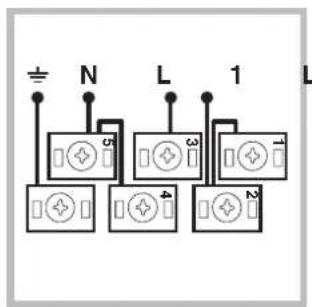 INDESIT HI 50.A (BK) - Montage du cable d'alimentation - 5