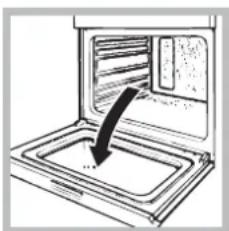 INDESIT HI 50.A (BK) - Reinigung der Tür - 1
