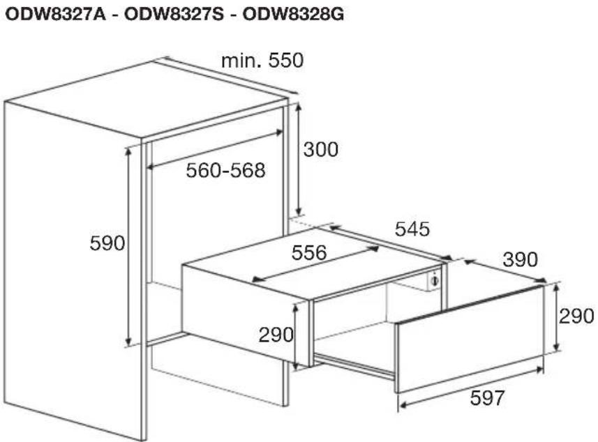 ASKO ODW8327A - Encastrement - 2