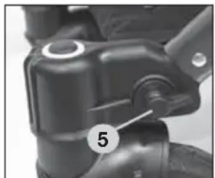 HARTAN Yes GTX - Démontage des roues pivotantes - 1